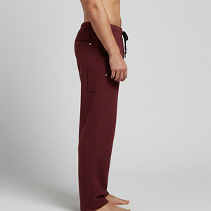 Wholesale Affordable Price 100% Cotton Fleece Blank Sweatpants For Men Custom EMBROIDERY Logo Lightweight <b>Drawstrings</b> <b>Trouser</b> - Product Image 2