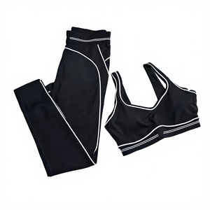 Nouveauté : Ensembles de sport sans couture pour femmes, dégradés, respirants, en maille nid d'abeille, pour yoga, vêtements de yoga recyclés - Product Image 6