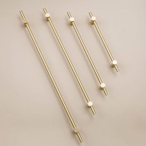 Premium Solid Brass Handle Knobs for Cabinets, Drawers & Furniture Brass Handle Knobs Solid Brass Handle Vintage style - Product Image 1