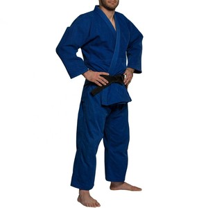 Kimono de BJJ 100% polyester, poids lourd 550 GSM, tissage perlé, patchs logo brodés personnalisés, vêtements d'arts martiaux, services OEM ODM - Product Image 2