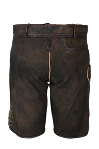 BAVAROIS ANTIK TRACHTEN LEDERHOSEN HERREN OKTOBERFEST KURZ LEDERHOSE 2025 - Product Image 3