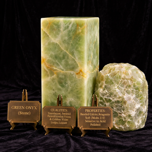 Table d'appoint de luxe en onyx vert écologique, table sur piétement pour design d'intérieur moderne de salon - Diwali, Anniversaire, Baptême - Product Image 4