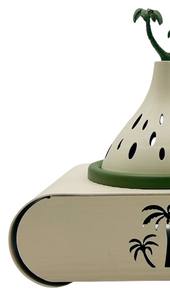 Palm <b>Tree</b> Bakhoor Burner Bulk Luxury Metal Incense Censer Square Tray Modern Desert Theme <b>Tabletop</b> Ramadan Decor - Product Image 2