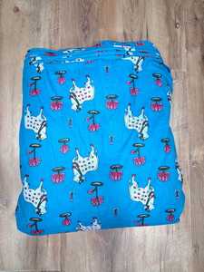 Tissu en coton biologique traditionnel imprimé à la main de Jaipur, motif ethnique vache et lotus, pour filles et garçons, vente en gros - Product Image 6