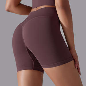 Shorts Deportivos de Compresión de Cintura Media para Mujer, con Bolsillos Laterales y Control de Abdomen, Ropa Deportiva - Product Image 2