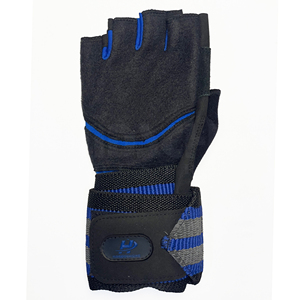 Custom Sport Athletic Workout Fitness <b>Weight</b> Lifting <b>Gloves</b> with Hand Grips and Buckle Closure for Unisex Use - Product Image 5