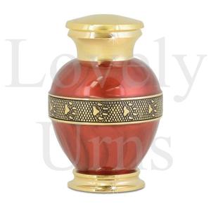 Urne funéraire en laiton pour animaux de compagnie, artisanale, élégante, pour commémorer et ranger les cendres, décoration d'intérieur. - Product Image 2