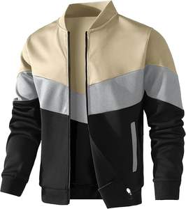 Unisex Casual Spring Satin Windbreaker 100% Cotton <b>Waterproof</b> Breathable <b>Thin</b> Athletic Varsity <b>Jacket</b> Front Logo High Quality - Product Image 6