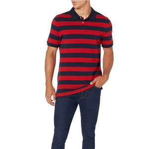 Camiseta Polo de Manga Corta para Hombre, 100% Algodón, Diseño Nuevo, Personalizada con Logotipo Bordado, Venta al Por Mayor - Product Image 4