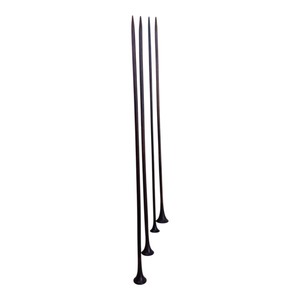 Agujas de Tejer de Madera Natural Premium para Tejer a Mano, Agujas de Ganchillo Ligeras y Suaves para Hilos, Proyectos de Ganchillo y Manualidades - Product Image 3