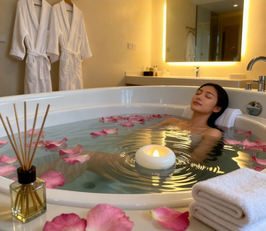 TOOWIN Led Floating Wax Waterproof Flameless <b>Light</b>, Twinkling Romantic Wedding Decoration, Water-Skimming Pool <b>Light</b> - Product Image 1