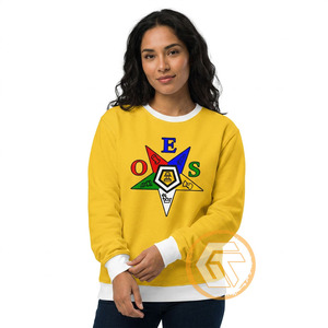 Sudadera de Invierno Personalizada con Bordado de la Estrella del Este, Logotipo Frontal, Estilo Coreano Griego OES, Prenda Ecológica para Mujer - Product Image 1