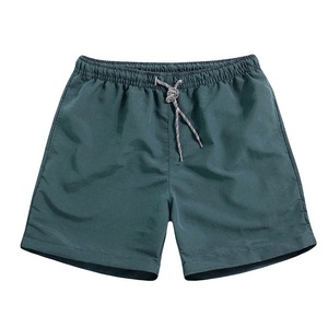 High Quality Mens Summer Beach Swim Shorts Water-Proof Double <b>Layer</b> Canvas 100% Polyester Quick Dry Plus Size Slim Fit Shorts - Product Image 1
