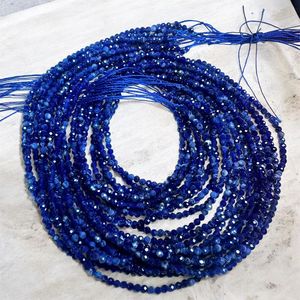 TASBIYA GEMS - Cuentas Redondas Facetadas de Sodalita de 2 mm, Color Azul, Certificadas por Terceros, Listas para Enviar, para la Elaboración de Collares - Product Image 2