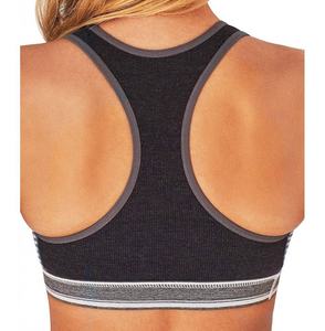 Essgoo — soutien-gorge en cuir et à rayures grises, style RACER, pour femme - Product Image 4