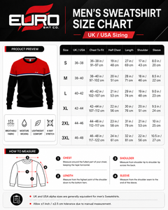 La sudadera de sublimación para hombre está diseñada para deportes. La sudadera de sublimación para hombre ofrece ligereza, transpirabilidad y comodidad. - Product Image 6