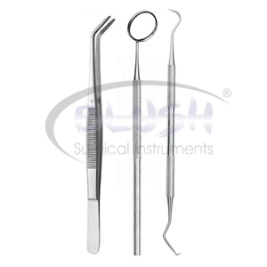 8 Piezas de Fórceps y Elevadores Dentales Manuales de Acero para Cirugía Oral, 1 Kit de Dique de Goma de Alta Calidad de Blush Surgical - Product Image 3