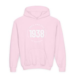 เสื้อฮู้ดเด็ก แจ็คแอนด์จิล ลายวงกลม ปี 1938 แขนยาว สวมใส่สบาย แบบลำลอง เสื้อฮู้ดเด็ก สั่งทำได้ ขายส่งเสื้อผ้า - Product Image 1