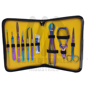 OEM High-quality Eco-Friendly Coral Frag Tool <b>Kit</b> Stainless Steel Rainbow Titanium Color Custom Designs Private Logo Aquarium - Product Image 3