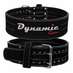 Ceinture de musculation en cuir respirant sur mesure avec fermeture à boucle, équipement d'entraînement robuste - Product Image 6