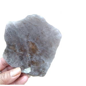 Losa de Piedra Natural, Azulejos de Cuarzo Ahumado, Cristal Curativo Reiki, Decoración de Piedras Preciosas, Panel de Pared, Azulejo, Decoración del Hogar - Product Image 5