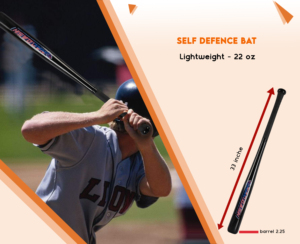 34" <b>Baseball</b> <b>Bat</b> Black Barrel & Black Grip Beech Poplar Wood/Solid Wood for Youth & Adult 18 oz & Barrel BY NAQQASH SPORTS - Product Image 3