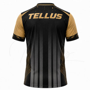 Conjunto de Camiseta de Fútbol para Hombre, Precio al por Mayor, Impresión por Sublimación, Poliéster Transpirable, Camiseta de Fútbol para Adultos en Venta - Product Image 3