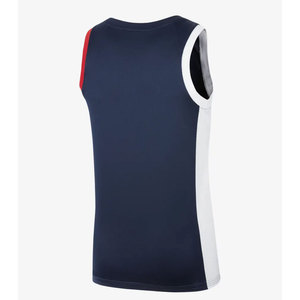 Camiseta de Baloncesto Estampada para Hombre, Ropa Deportiva de Buena Venta, Camisetas de Entrenamiento con Diseño Liso sin Mangas Disponible para la Venta - Product Image 2