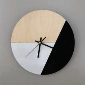 Reloj de Pared Floral Moderno y Lujoso, Minimalista, de Acrílico Negro, Silencioso, de Cuarzo, Decorativo para el Hogar, Sala de Estar u Oficina - Product Image 5