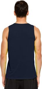 Débardeur Homme Rafraîchissant en Modal Respirant à Épaules Larges pour la Gym, l'Extérieur et la Plage – Imprimé Uni en Dentelle, Polyester, Coton, Spandex - Product Image 4