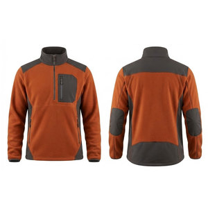 Vêtements de chasse en plein air pour hommes, couche intermédiaire polaire, imperméables, respirants, légers, chauds, pour l'entraînement en plein air, matière extensible, par temps froid - Product Image 1