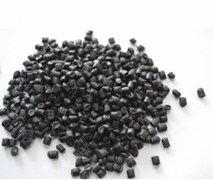 Commercial Grade Black Polymer Pellets Black <b>Plastic</b> Granules for Engineering Applications At Best Price By Exporter - Product Image 1