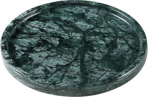 Marble Round Tray Decorative Tray for Bathroom, <b>Vanity</b>, Jewelry, Decor | Perfect for Organizing Perfume, Rings, Fragrance - Product Image 3