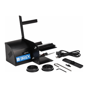 Distributeur d'étiquettes en plastique durable Brady pour la fabrication en laboratoire et le contrôle qualité, fabriqué en Corée - Product Image 1