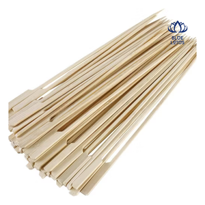 Eco Friendly Bamboo Skewer Vietnam Handmade Disposable <b>BBQ</b> Stick for Party and Catering Decoration - Product Image 1