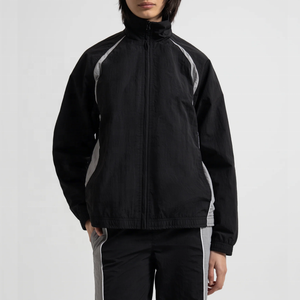 Conjunto de Chándal Personalizado de Verano, Chaqueta Cortavientos de Nailon con Cierre, Ropa Deportiva de Poliéster - Product Image 1