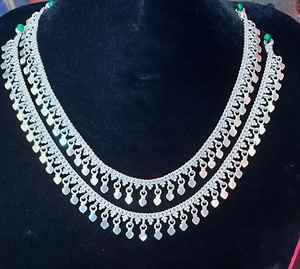 Silver Payal <b>Anklet</b> Layered Indian Bridal Foot Jewelry Traditional Ethnic Foot Chain Women Silver Plated <b>Anklet</b> Chains - Product Image 2