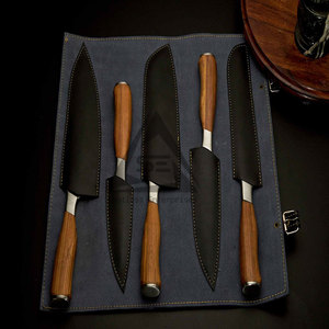 New Design Waterproof Handmade 67-Layer Damascus Chef <b>Knives</b> <b>Set</b> with Wood Handles-Factory Direct Supply - Product Image 5