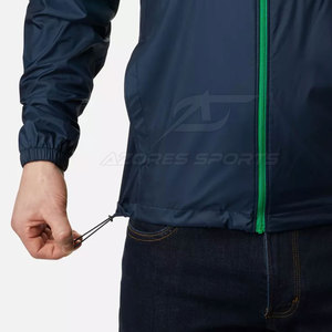 Men Windbreaker <b>Jacket</b> Lightweight Breathable <b>Packable</b> Running Hiking Travel Outdoor Sporty Comfortable Trendy Gear - Product Image 5
