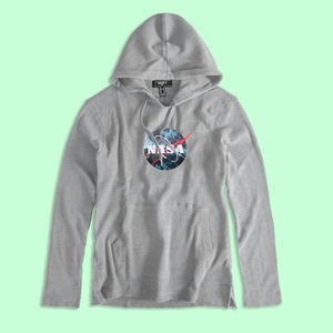 Sweat à capuche '' SOSH 4 Hoodie '' Forever pour homme, imprimé Nasa - Product Image 2