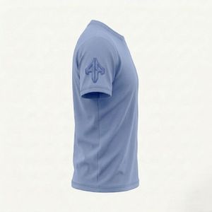 เสื้อยืดผู้ชายดีไซน์คุณภาพสูงสั่งทำพิเศษ เนื้อผ้าฝ้าย 100% สไตล์ลำลอง พิมพ์ลายโดย RIVIAN ATLANTIC - Product Image 4