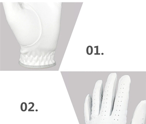 Premium Golf <b>Gloves</b> <b>With</b> Soft Leather Material And Strong <b>Grip</b> Perfect For Professional Golf Players Golf <b>Gloves</b> - Product Image 5