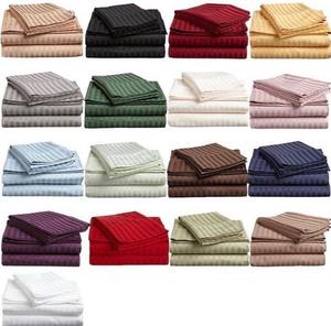 Juego de Ropa de Cama de Lujo, Sólido, 500 Hilos, Ecológico, Resistente al Agua, para Todas las Estaciones, Personalizable, de Poliéster/Algodón, con Edredón Suave - Product Image 2