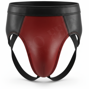 Comfortable PU Leather MMA Sports Equipment Groin Guard with Adjustable Straps for Men Full Protection Sports Gear Boxing Pads - Product Image 3