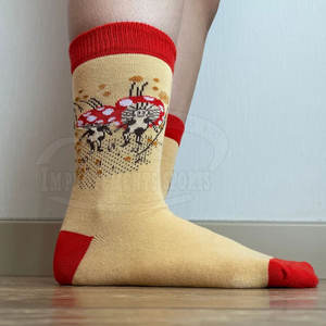 Nouveau design Chaussettes à impression par sublimation Chaussettes d'équipage Chaussettes à sublimation pour hommes de haute qualité fabriquées sur mesure - Product Image 5