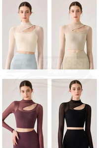 New Fashion Breathable Padded Bow Pilates Bra Backless Comfortable Gym Women Running Yoga Full Length High Front Spandex/Nylon - Product Image 5