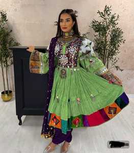 Fashionable Afghani Casual <b>Dresses</b> Traditional Handmade Embroidery Boho Maxi <b>Dress</b> for Women Wholesale - Product Image 2