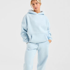 Sudadera con Capucha Oversize de Algodón de Alta Calidad con Logo Frontal para Hombre y Mujer, Manga Larga, Invierno - Product Image 5