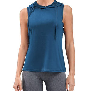 Camiseta sin mangas con capucha informal para mujer, nueva moda de verano, con diseño de labios y logo frontal, cómoda y en oferta. - Product Image 1