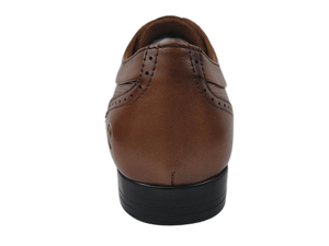 Zapatos Oxford de Vestir para Hombre Dlords, Color Marrón, Piel de Oveja, con Cordones, Punta en Pico, para Oficina y Carrera Profesional, Color Sólido, Suela TRP, para Todas las Temporadas - Product Image 2